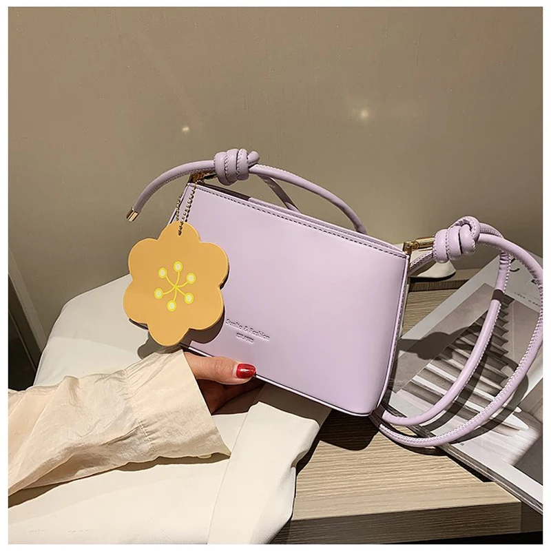 

Small PU Leather Crossbody Bags For Women 2020 Fashion Totes Lady Shoulder Handbags Female Travel Solid Color Cross Body Bag