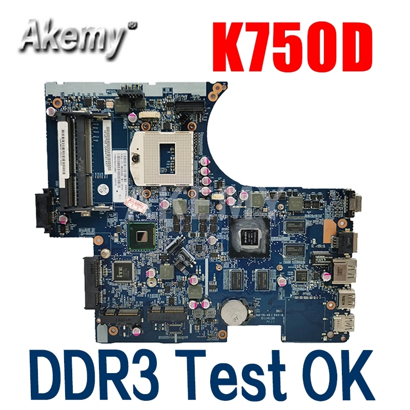 AKemy W670SC для Clevo w670 K710C K750D W670SJ W670SR материнская плата 100% материнской платы работа