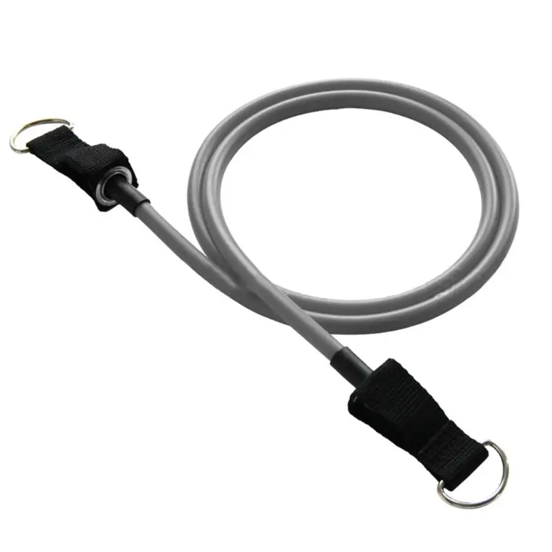 

120cm Yoga Pull Rope Elastic Resistance Bands Fitness Workout Exercise Tube QW