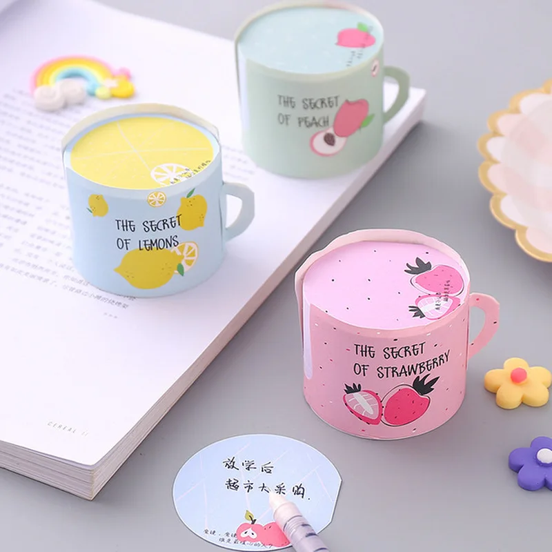 Корейский Круглый блокнот для записей N Times стикеры новинка милая заметка форма