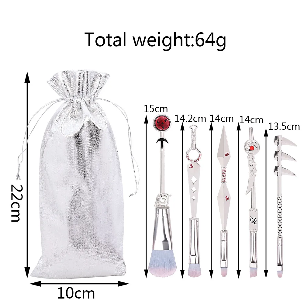 Набор кистей для макияжа в стиле аниме косплея искусственные бриллиантовые