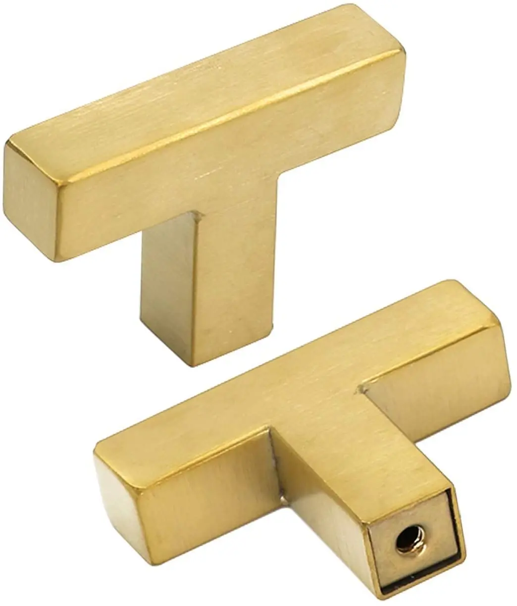 20 шт ручки шкафа матовый латунь ящика Тянет барный шкаф тянуть модерн для комод