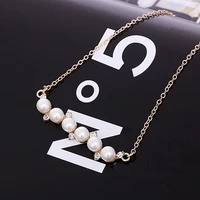 korean fashion trend versatile temperament elegant freshwater pearl necklace rhinestone gift small fragrance women