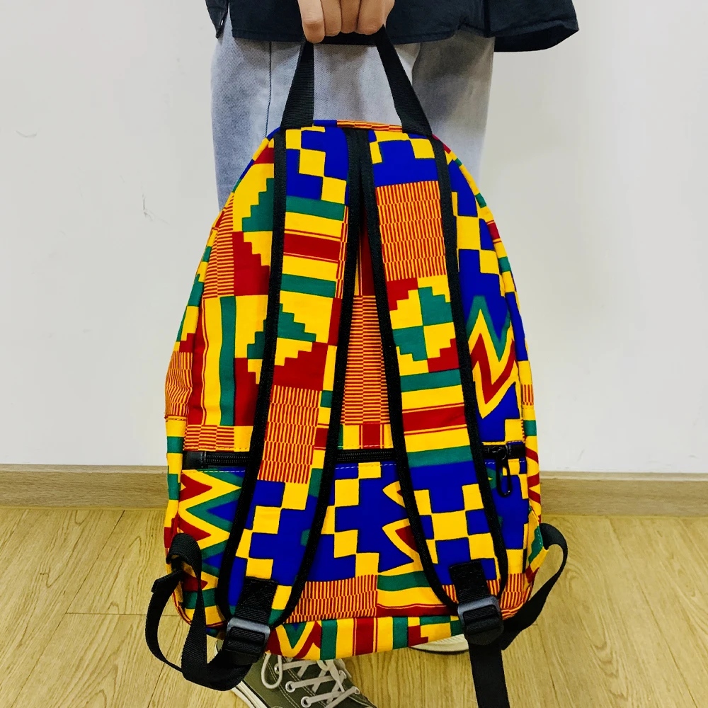 Африканская сумка из Анкары вощеная Высококачественная kente модный рюкзак