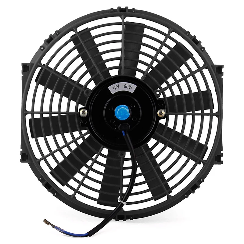 Универсальный 12-дюймовый автомобильный водяной масляный радиатор 12 В