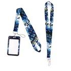 AD882, патчвеер, мультфильм, ужас, призрак, мама, шейный ремешок, шнурок для ключей, телефона, USB, DIY, веревка для подвешивания с искусственными элементами