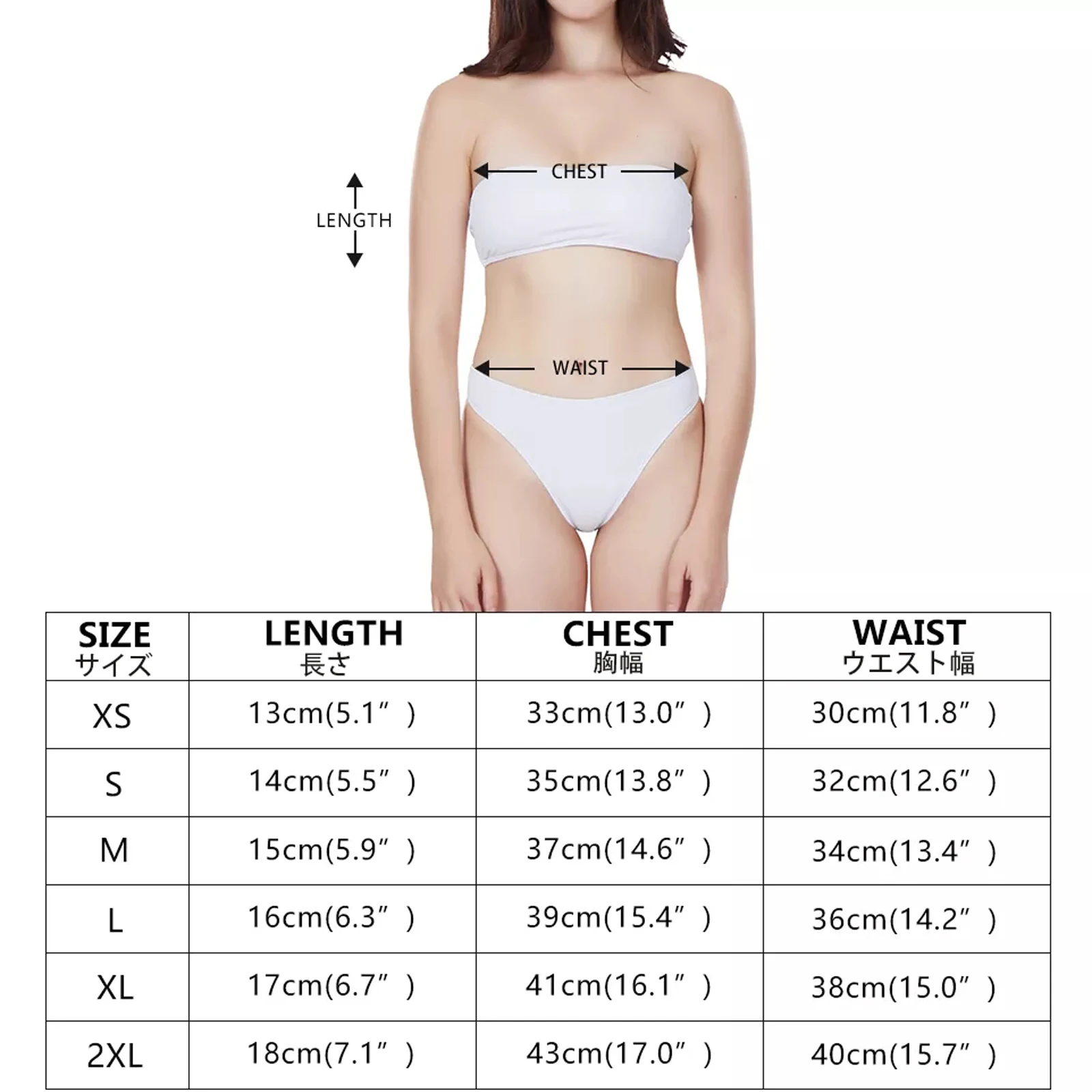 

Bikinis Swimsuit,Women's Sexy Bandeau High Waisted Two Piece Girl Strapless Beachwear Ladies Bathing Suits Swimwear Set
