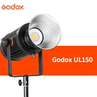 Godox UL150 фотографический светильник ing 150W 5600K супер тихий светодиодный светильник Bowens Mount Studio светодиодный светильник для видеосъемки