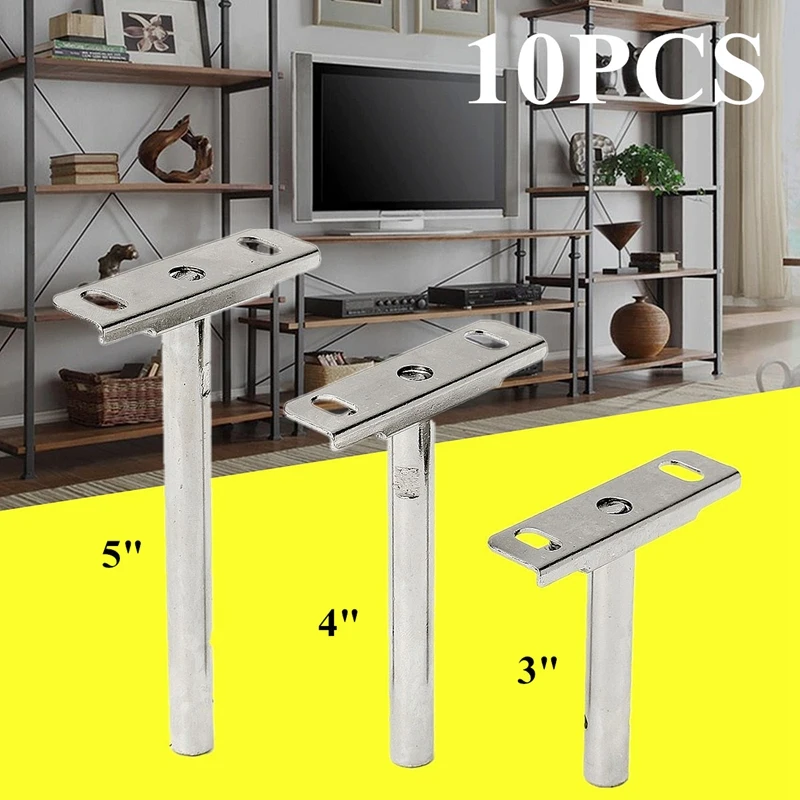 10 шт. сверхмощный инструмент плавающая настенная полка металлический кронштейн 5