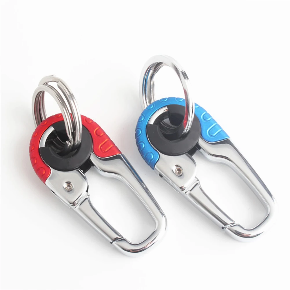 

Motorpark 1PC Metal Car Keychain Key Holder Keyring Men's Key Chain Ring Auto Accessories