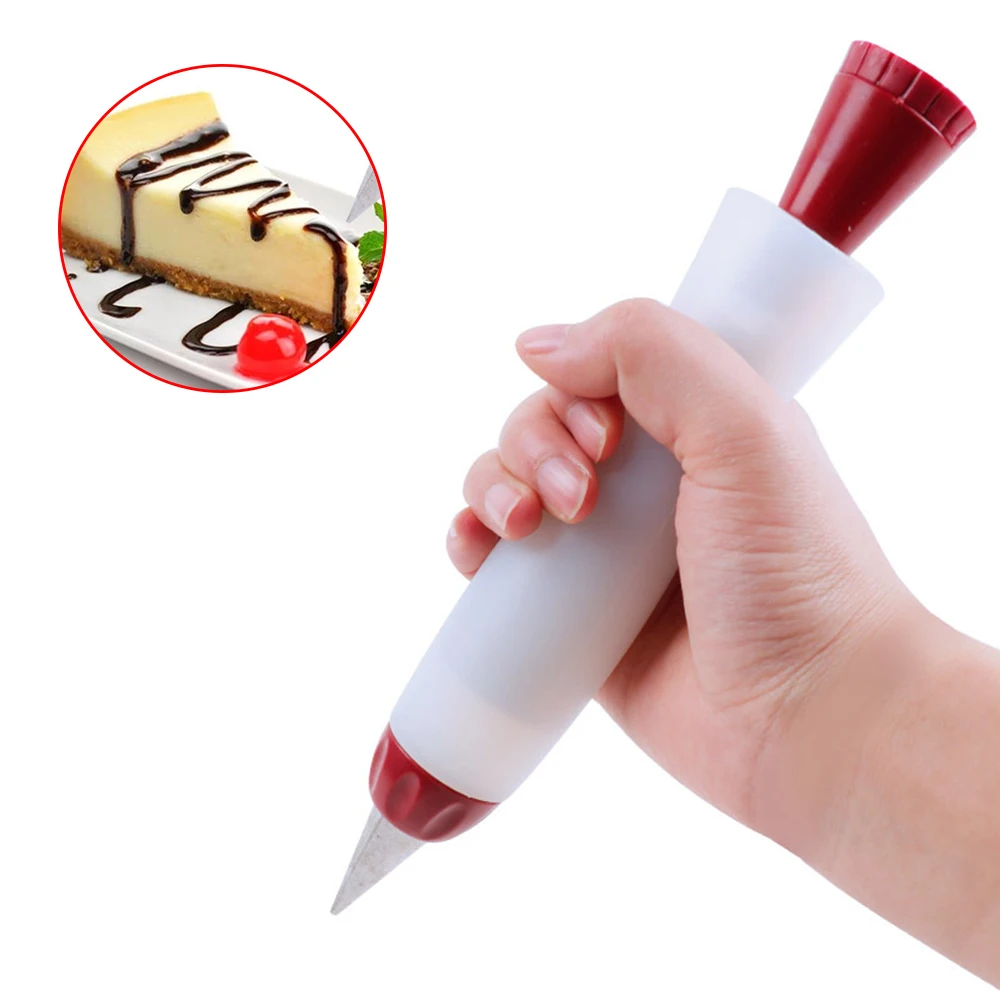 1 шт Силиконовая пищевая ручка шоколадный Декор десерт декораторы ручки