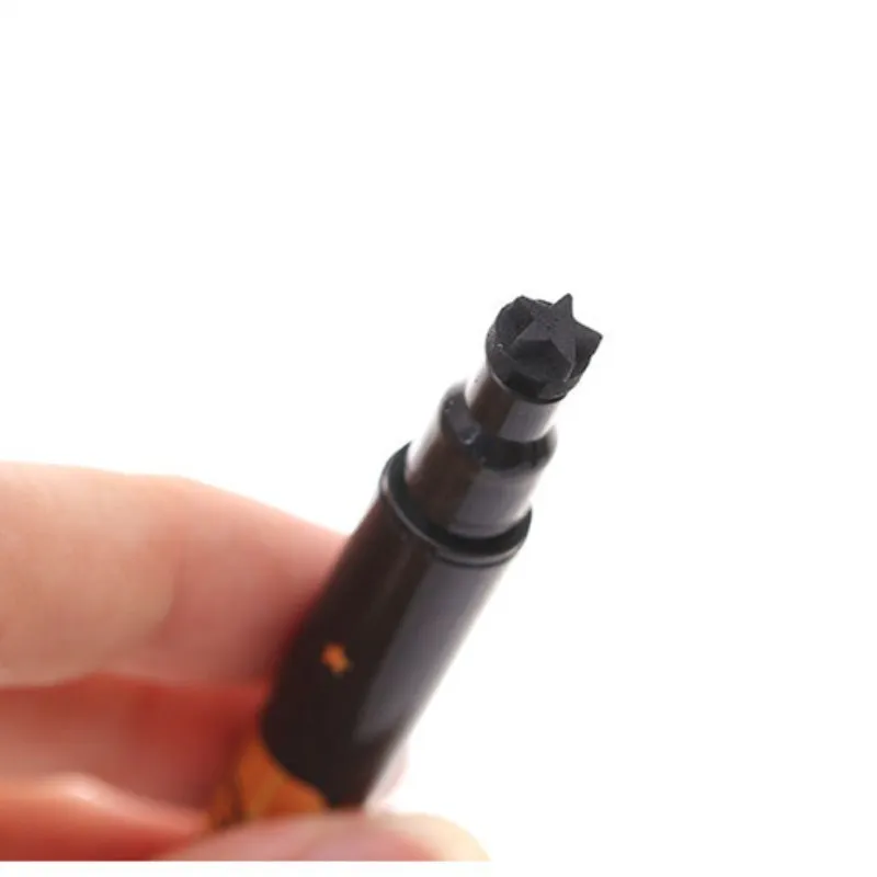 1 шт. Очаровательная ручка для подводки глаз начинающих черный Быстросохнущий