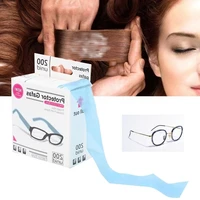200psbox disposable glasses leg sleeves cover hairdressing diy barber hair coloring styling tool eyeglasses protector accessory