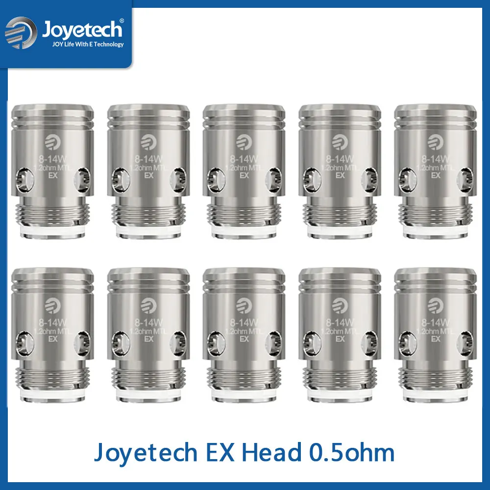 [RU] 5/10/15 шт. Оригинал Joyetech EX 0.5ohm DL. Катушка и 1 2 Ом MTL. для электронной сигареты Exceed
