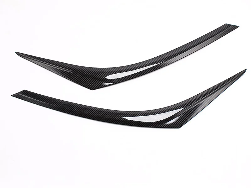 ABS Автомобильная передняя фара s-образная осветительная рамка Накладка для