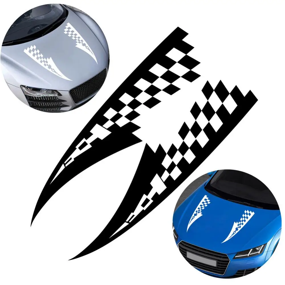 2 шт. виниловые наклейки на капот автомобиля|Наклейки автомобиль| |