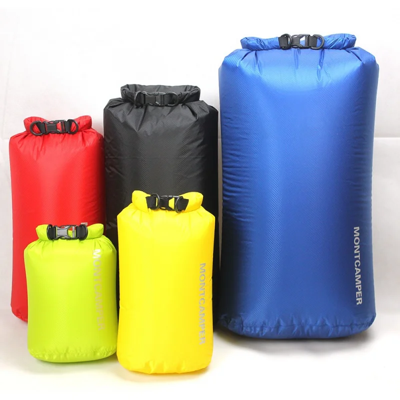 3/5/10/20/35L Dry Bag Sack 30D Nylon Ultralight Drifting Swimming Clothes Storage Bag Pack Waterproof Rafting Kayaking Sport Bag