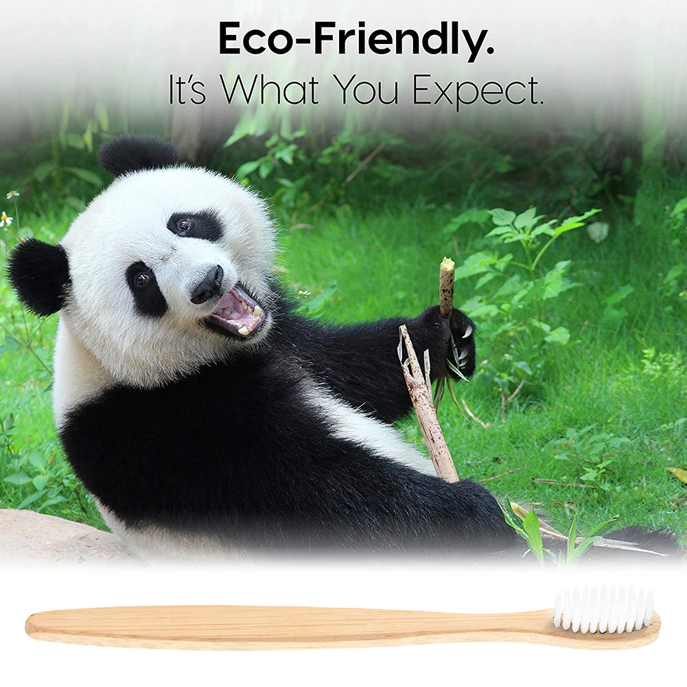 High Quality Toothbrush bamboo The Environmental Eco Natural Pure Antibacterial Bamboo For Home Soft / Adult | Дом и сад