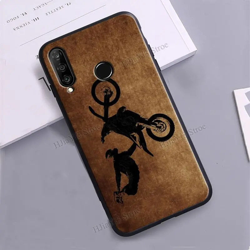 Чехол для телефона Freestyle Motocross Sport Huawei P30 Lite Mate 20 P20 P40 Pro P Smart 2019 Z Nova 5T Honor 10i 8X 9X |