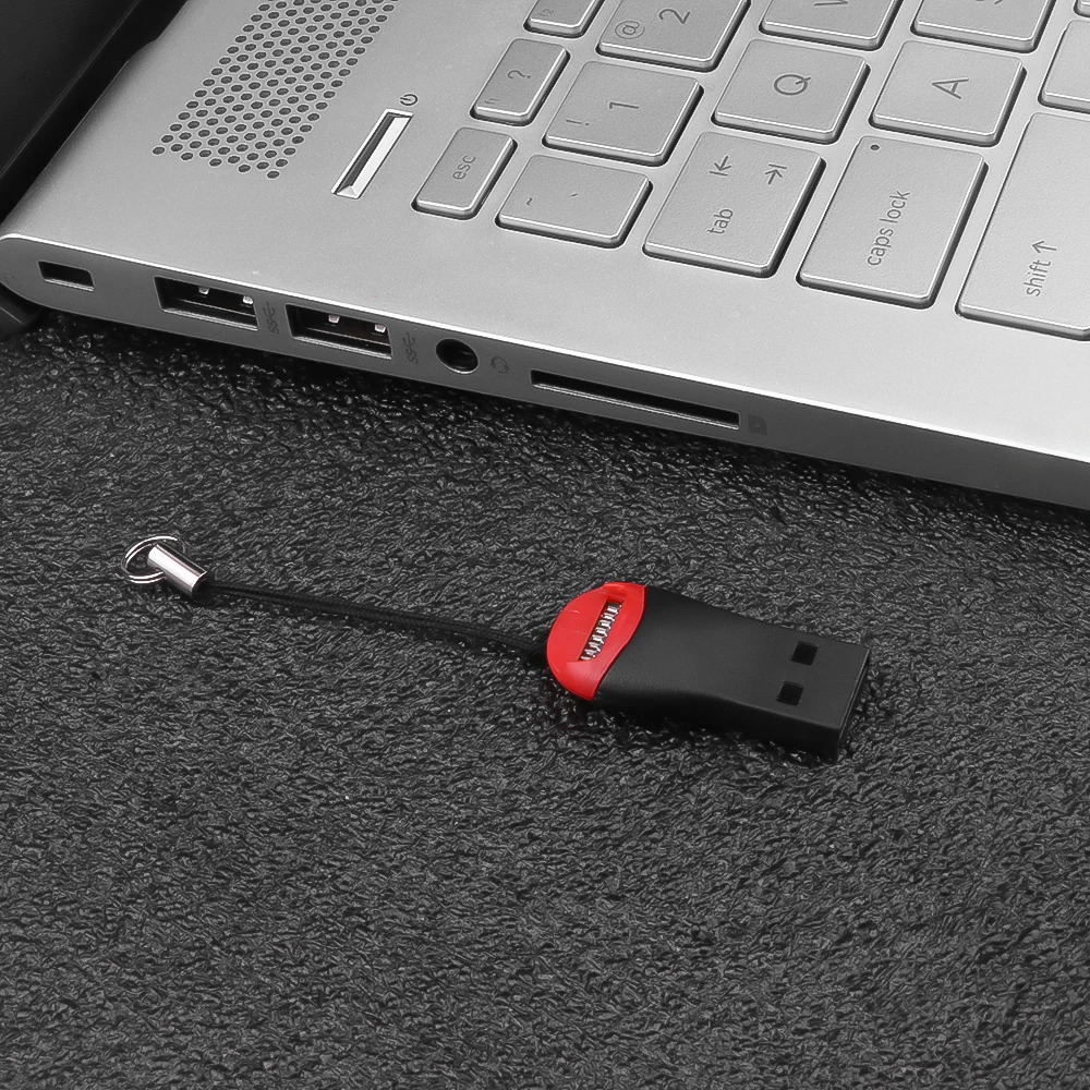 Мини USB адаптер 2 0 кардридер Micro SD SDHC TF для ноутбука|Картридеры| | - Фото №1