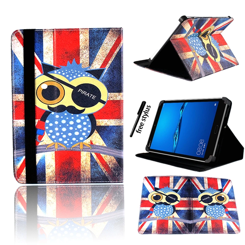 

Drop Resistance Leather Stand Cover Case for Huawei MediaPad 7/X1/X2/EE Eagle Tablet Stand Cover Case+pen Tablet Accessories