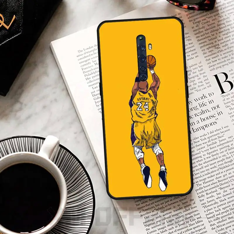 

Kobe Bryant Soft Silicone TPU Phone Cover For OPPO R11 11S plus RENO 2Z R15pro R17pro Realme 2 3 3 5 5pro C2