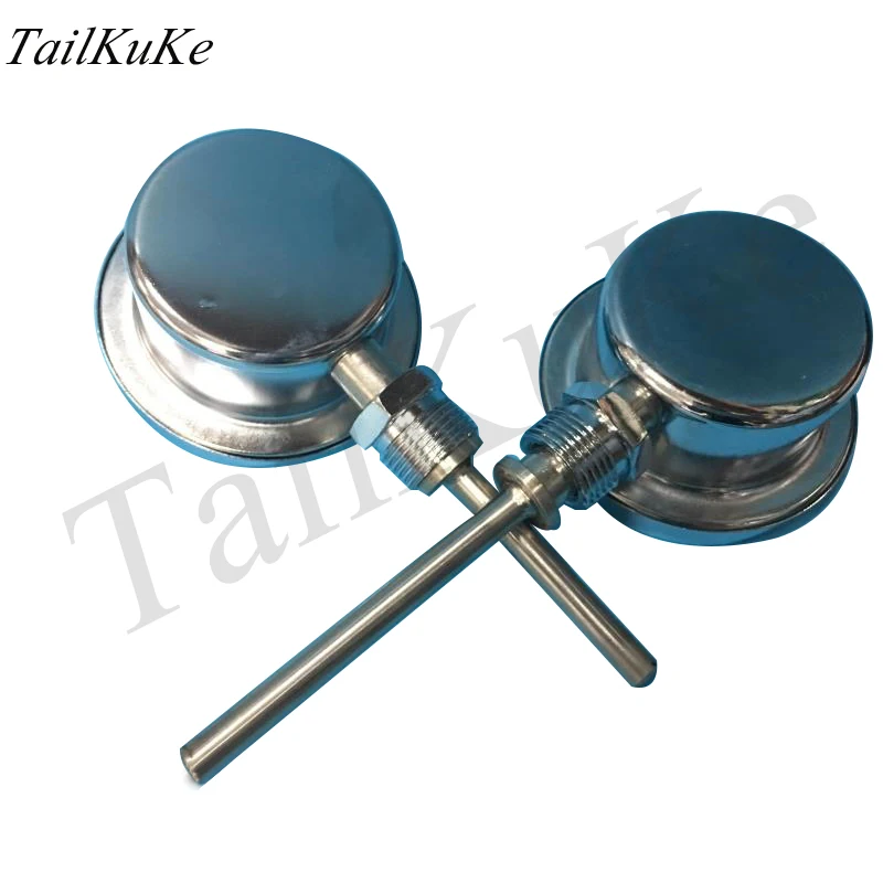 Биметаллический термометр стандартный промышленный котел из нержавеющей стали