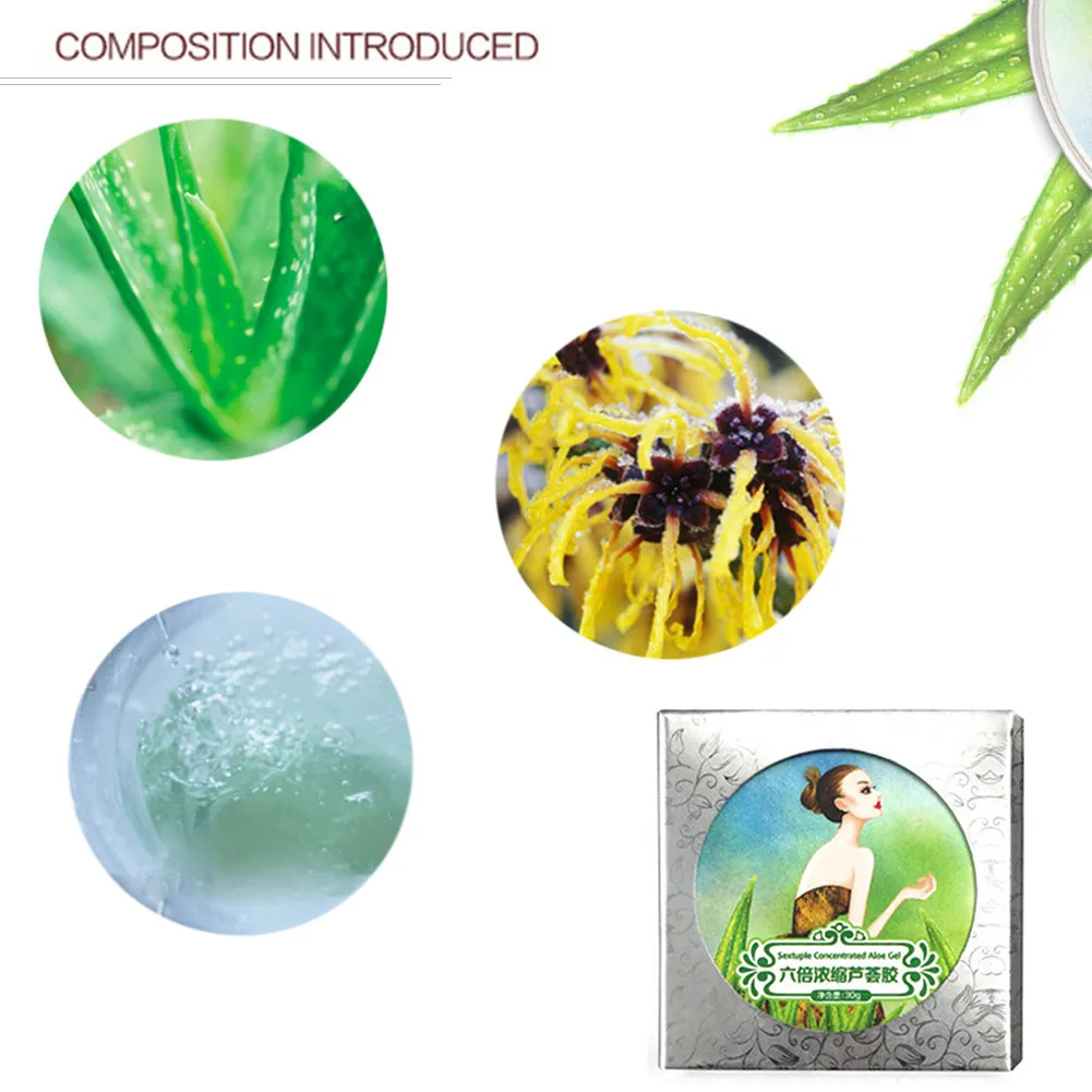 Чистый Натуральный гель против морщин с алоэ вера удаление Увлажняющий анти акне