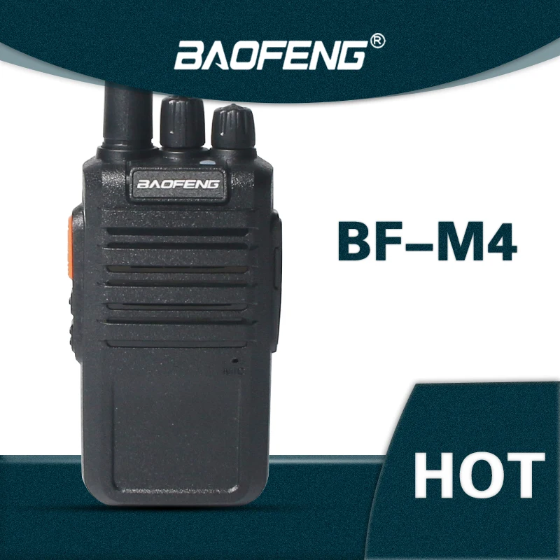 Baofeng BF-M4 5W 5800mAh high power Portable Walkie Talkie USB Charging High frequency Long Range Standby Time Two Way Radio
