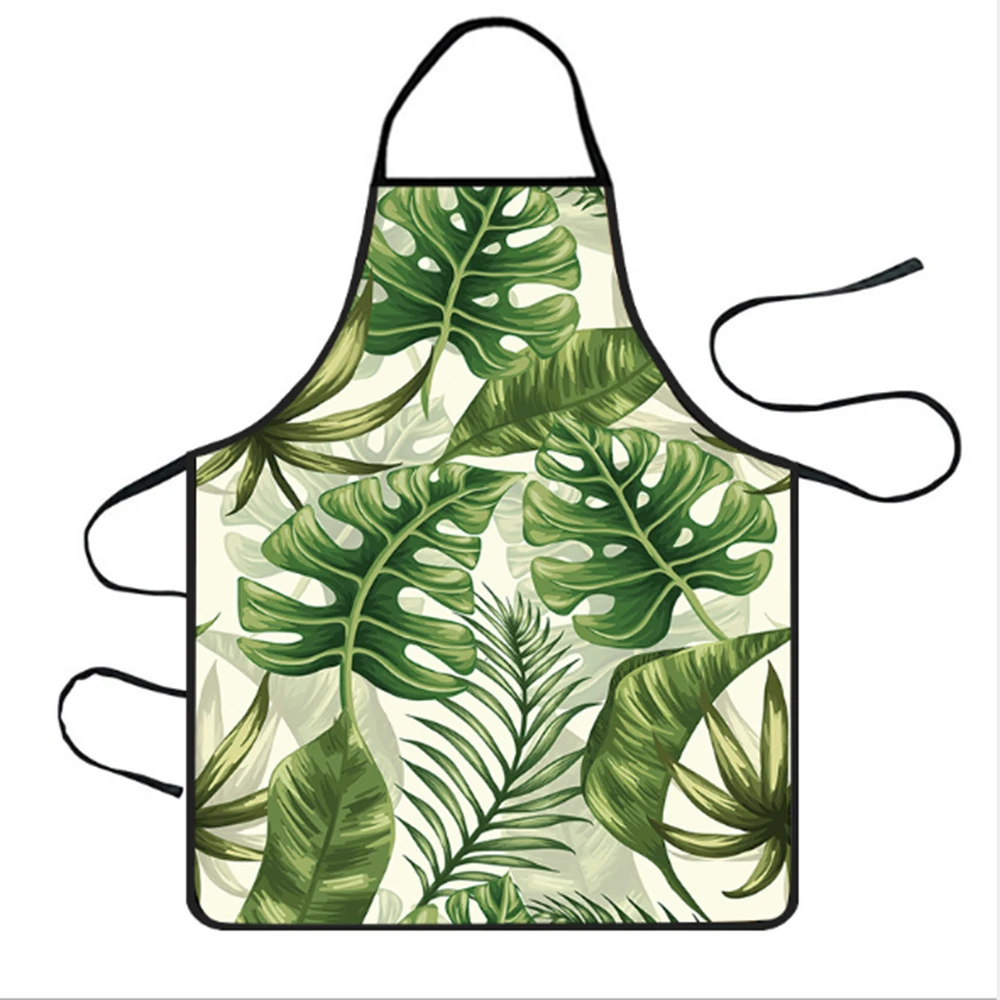 Домашний женский водонепроницаемый милый мультяшный фартук для кухни ресторана