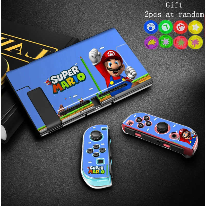 Жесткий Чехол книжка Marios с защитой от отпечатков пальцев для Nintendo консоль NS