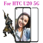 Полное покрытие закаленное стекло для HTC U20 5G Защитная пленка для экрана 9H Защитная пленка для HTC U20 5G стекло