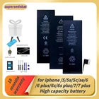 Аккумулятор Supersedeba для Iphone 5, аккумулятор для Iphone 7, Iphone 5 5s, 5c, Se 6, 6 Plus, 6s Plus, 7, 7 Plus