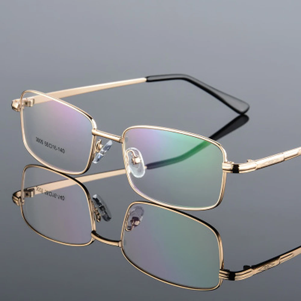 

Titanium Alloy Ultralight Reading Glasses Women Men Rectangle Full-rim Classic High Quality Anti Blu Ray Anti Fatigue 1 2 3 to 4