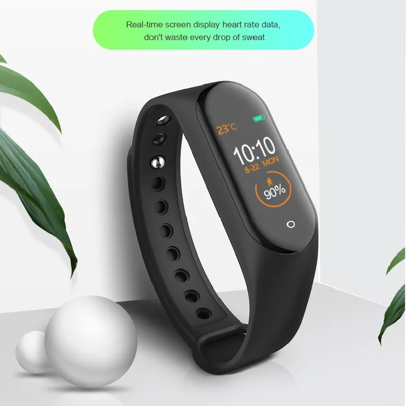 Мужские и женские спортивные умные часы M4 водонепроницаемые Смарт-часы с