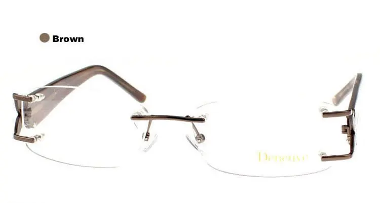 Женские очки zenotic брендовые Роскошные оправы без в оптическом стиле 2019|designer rimless