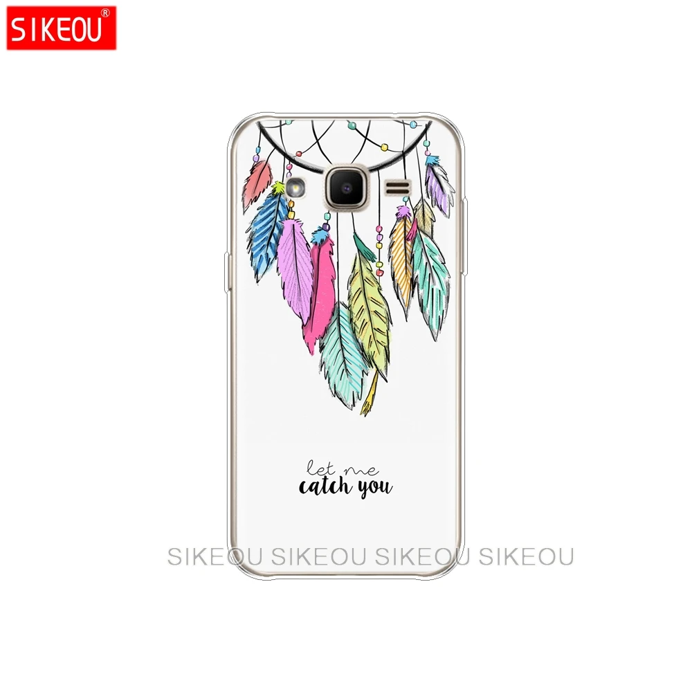 Мягкий чехол SIKEOU из ТПУ для Samsung Galaxy J2 SM J200F J200H samsung 2015 4 7 дюйма с картой