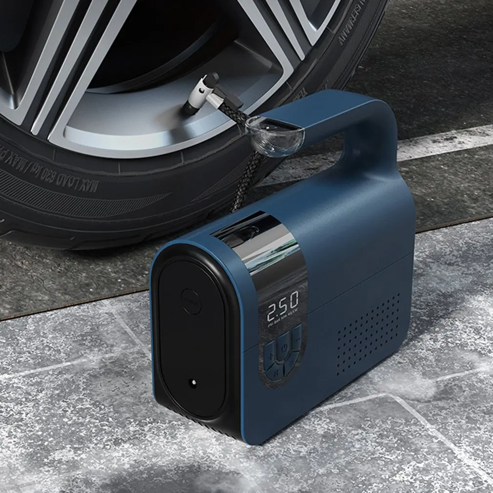 

Автомобильный беспроводной воздушный насос с цифровым дисплеем давления в шинах, автомобильный воздушный насос для шин, воздушный насос с ...