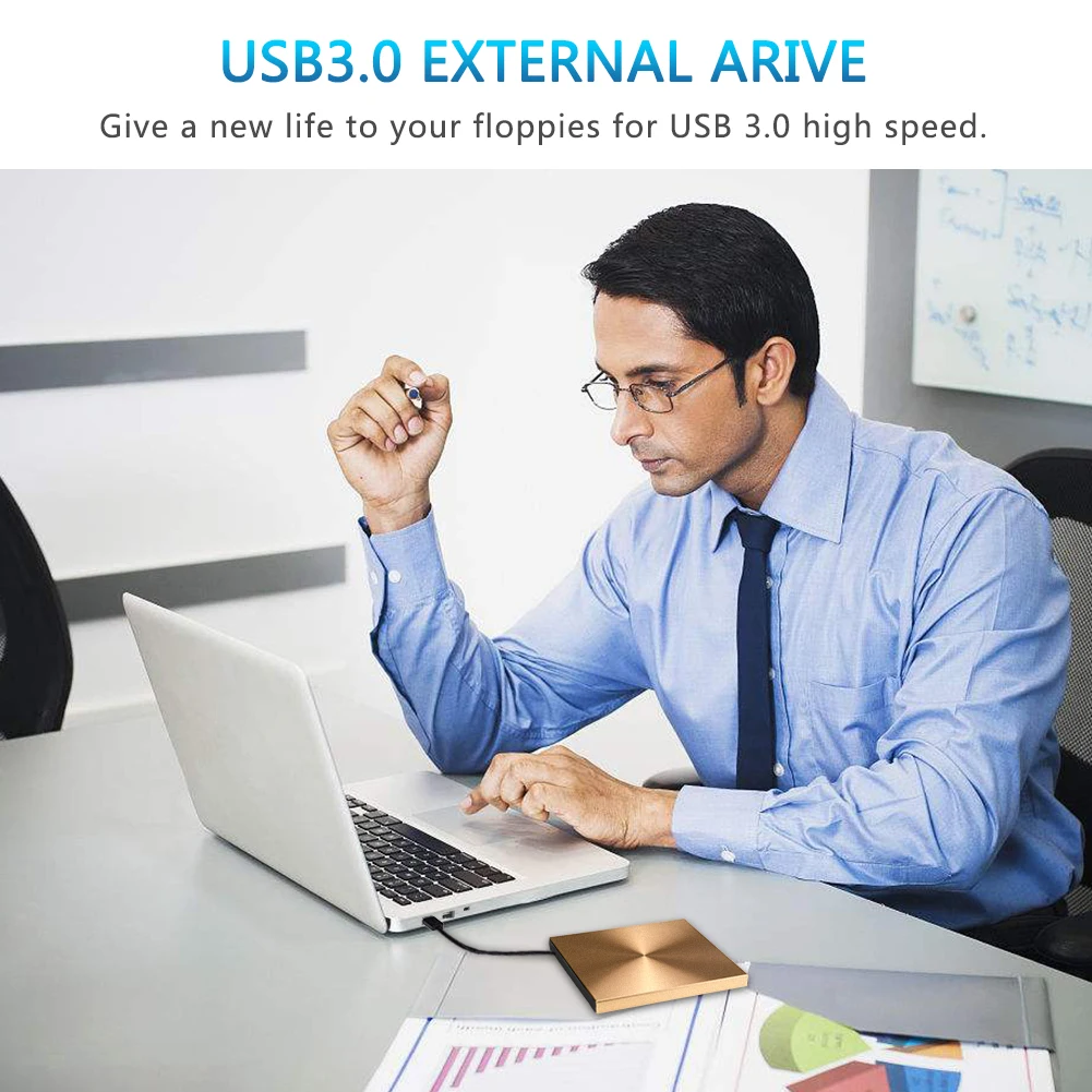 YiYaYo USB 3 0 алюминиевый сплав внешняя DVD горелка CD проигрыватель тонкий Portatil
