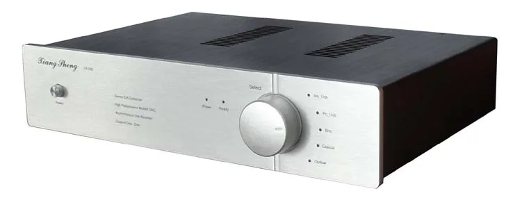 XiangSheng DAC-05B USB HiFi DAC асинхронный XMOS/Dual AK4497/DSD баланс цифровой аудио декодер - Цвет: Серебристый