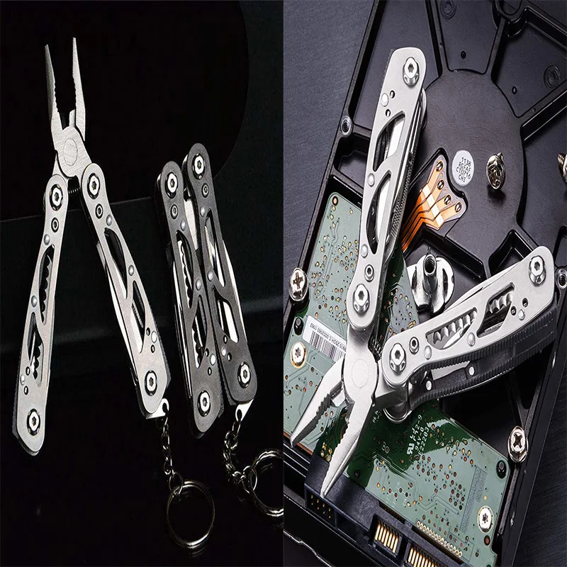 Многофункциональные инструменты тактические плоскогубцы Складная отвертка для