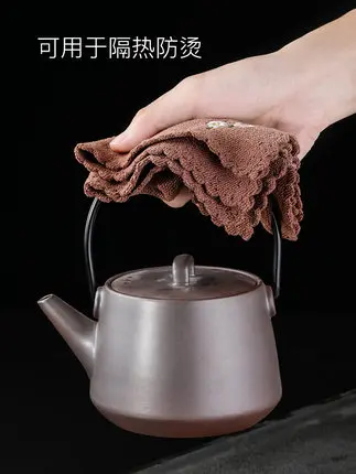 Чайное полотенце салфетка впитывающее чайное Zen Kungfu чайный набор аксессуары