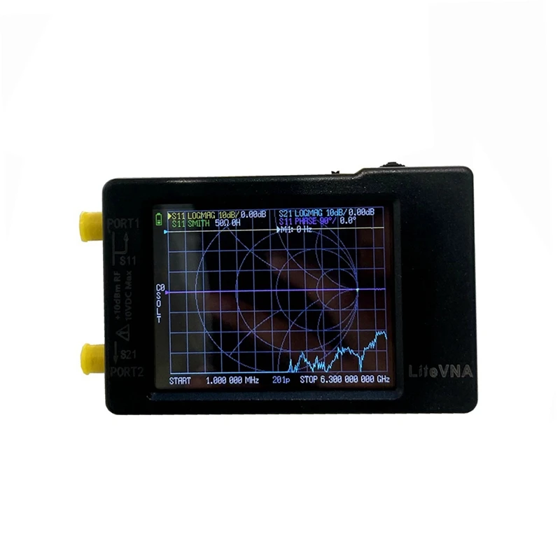 Векторный анализатор сети Litevna 6 ГГц 2 8 дюйма LCDHF VHF UHF УФ портативный коротких волн
