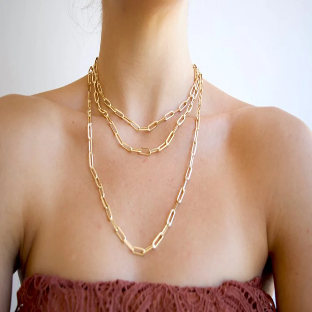 Новинка 2020 модное ожерелье Майами из кубинской цепи в стиле панк эффектное