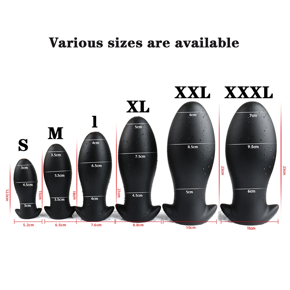 Sex Shop Soft Huge Anal Plug Big Butt Beads Anus Expansion Stimulator Prostate Massage Erotic Toys For Woman Men | Красота и здоровье