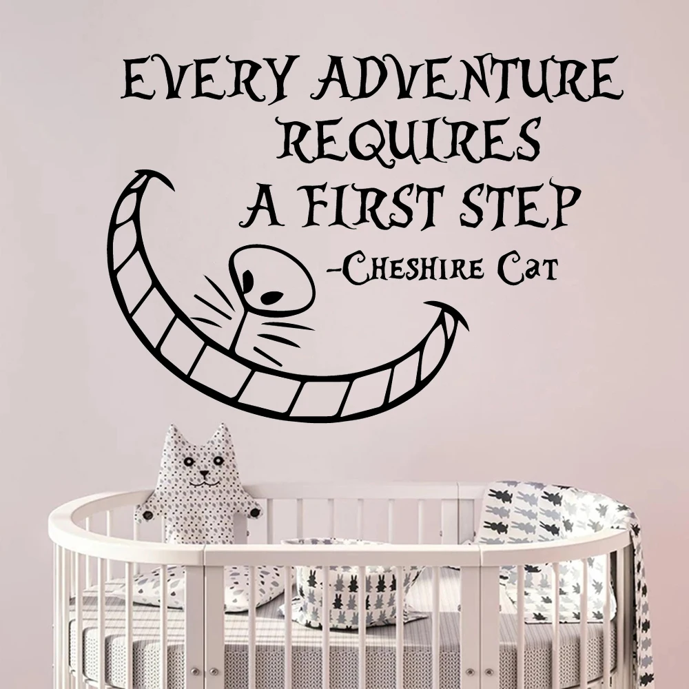 

Wall Stickers Fun Every Adventure Requires A First Step Quotes Decals For Kids Rooms Murals Livingroom Decor Vinyl Poster HJ0611