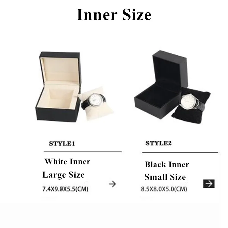 

1/2/3/5/6 Grids Watch Box PU Leather Watch Case Holder Organizer Storage Box for Quartz Watches Jewelry Boxes Display Best Gift