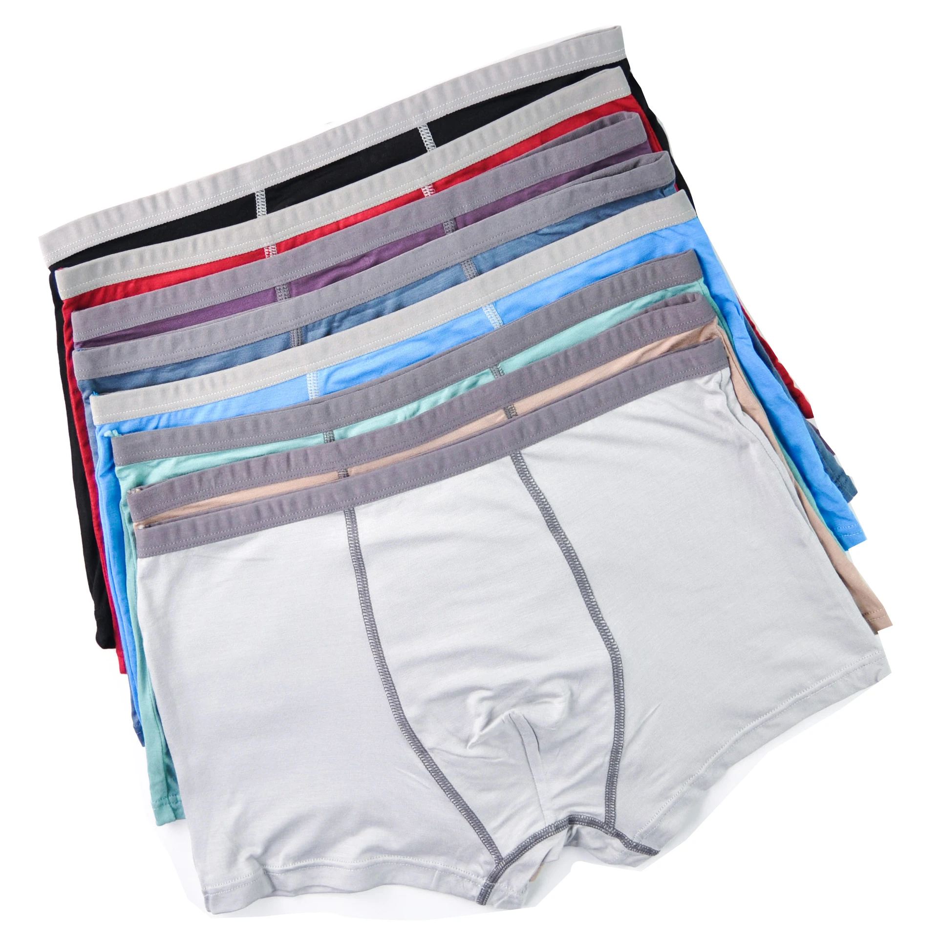 Горячее Мужское нижнее белье мужские боксерские Модальные трусы для мужчин