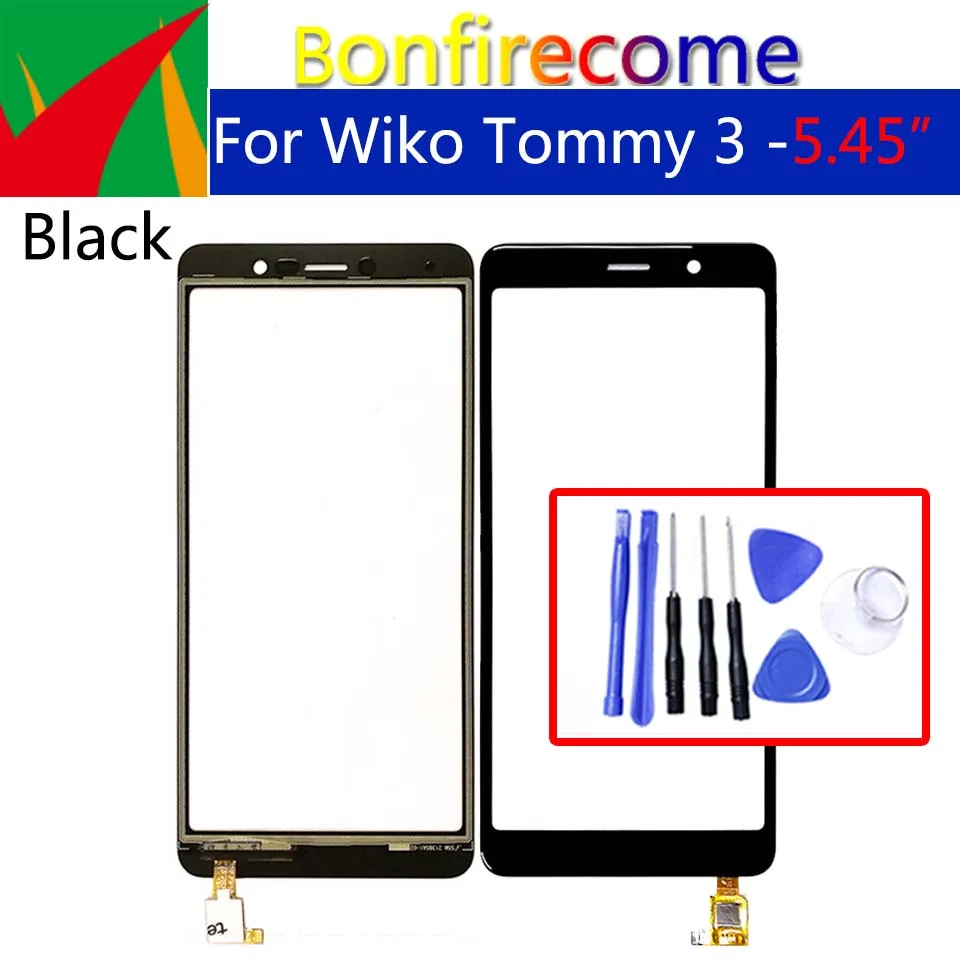 Для Wiko Tommy 3 сенсорный экран 5,45 дюйма Сенсорная панель дигитайзер сенсор Замена для Tommy3 ЖК сенсорный стеклянный объектив