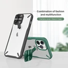 Для iphone13 Pro Max чехол NILLKIN металлическая подставка для телефона чехол для iPhone 13 Pro для iPhone 13 резиновый бампер задняя крышка